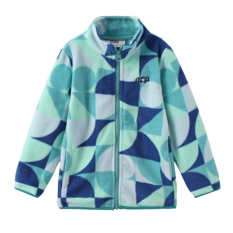 Image of Star Fz Fleece Top Junior - White White 7 - 8 Years