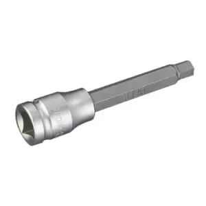 image of King Dick Socket SD 3/8" Insert Hex Bit Long AF