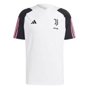 Image of adidas Juventus Training Jersey 2023 2024 Adults - White
