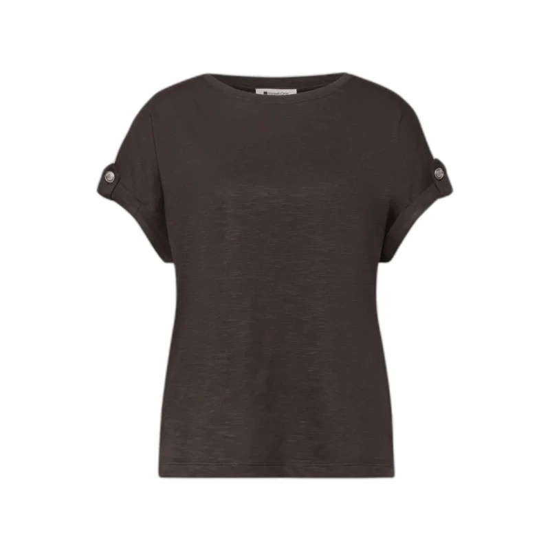 Image of Street One Womens T-Shirt Street One LTD QR Marron Female 34