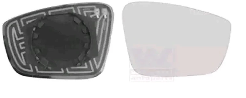 Image of VAN WEZEL 5701838 Wing Mirror Glass * HAGUS * Right Mirror Glass,outside mirror (1914)