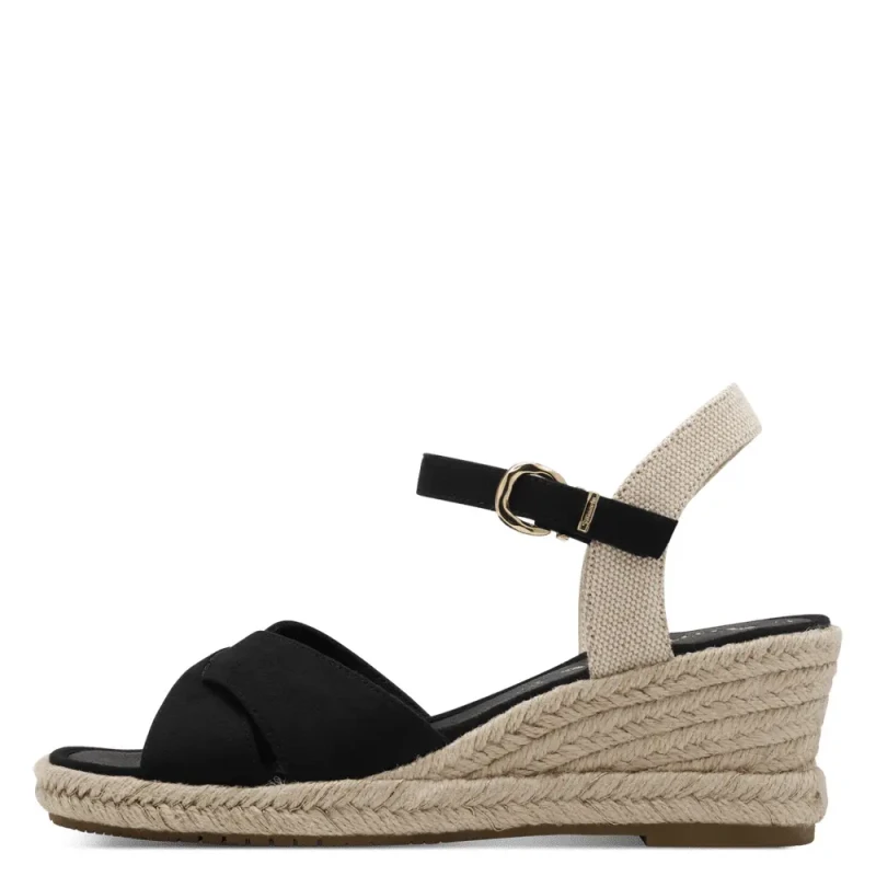 Image of tamaris Womens wedge sandals Tamaris 1-28367-42 Noir Female 39