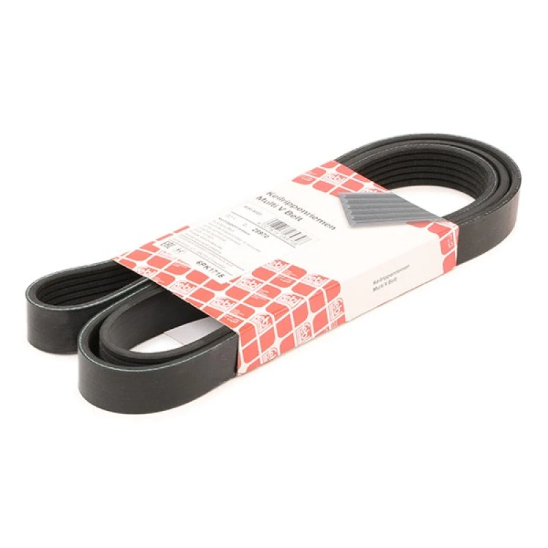 Image of FEBI BILSTEIN 28970 V-ribbed belt EPDM (ethylene propylene diene Monomer (M-class) rubber) V-Ribbed Belts (305)