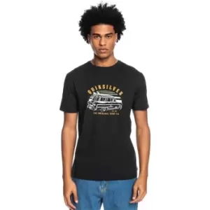 Image of Quiksilver Soft Road T Shirt Mens - Black