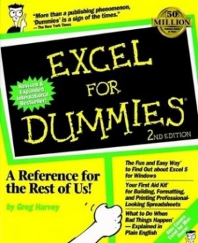 Image of Excel for Dummies by Greg Harvey Book