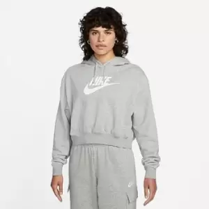 image of Womens Nike Sportswear Club Fleece Crop Hoodie