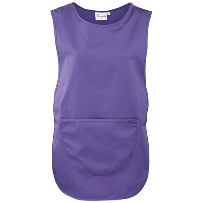 Image of Premier Premier Plain Pocket Tabard in Purple Size: Small Purple S Unisex 5063470772377