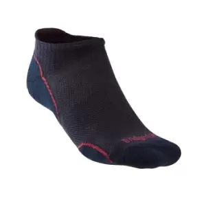 Image of Bridgedale HIKE Ultralight T2 Merino Performance Low Mens - X-Large Navy / Red