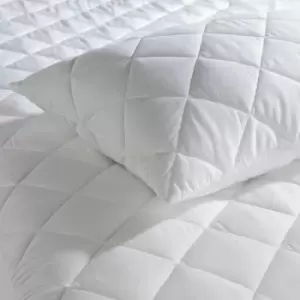 image of Ezysleep - Soft quilted Mattress and/or pillow protector set - Double mattress and 2 pillowcases Set