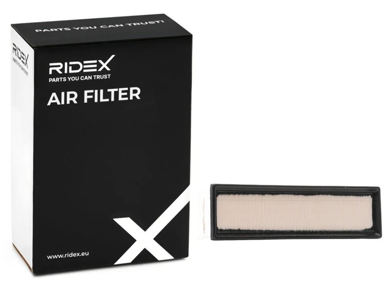 Image of Air filter RIDEX 8A0727
