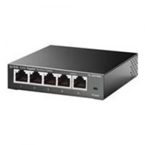 image of TP LINK TL-SG105S - Switch - 5 x 10/100/1000 - Desktop