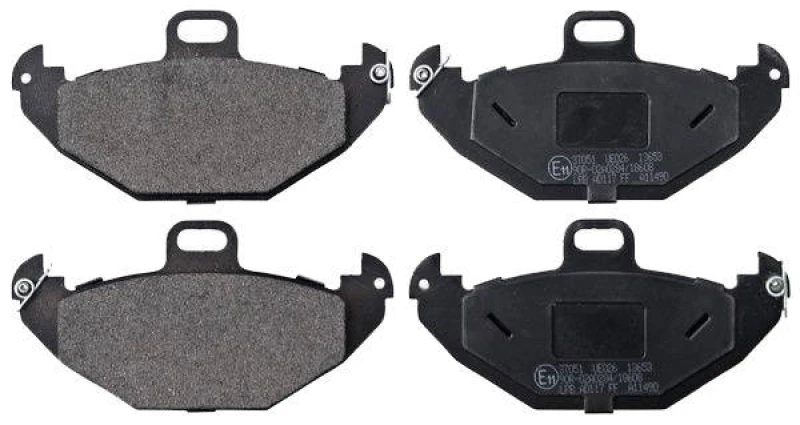 Image of A.B.S. 37051 Brake pad set without integrated wear sensor Brake Pad Set,disc brake (402)