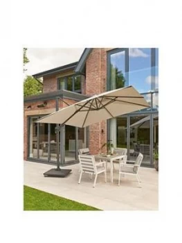 image of Royce Ambassador Cantilever Parasol 3 X 3M With LED Lights