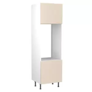 Image of KitchenKIT Slab 60cm Double Oven Unit- Matt Cashmere