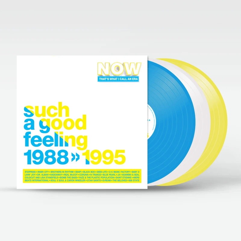 Image of NOW That's What I Call an Era: Such a Good Feeling 1988-1995 Vinyl
