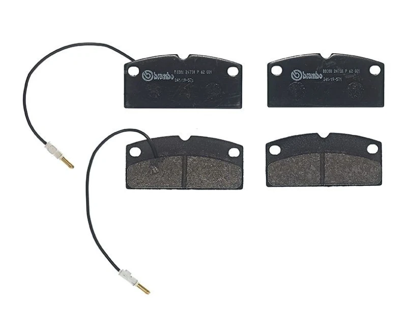 Image of BREMBO Brake pad set BREMBO P 62 001