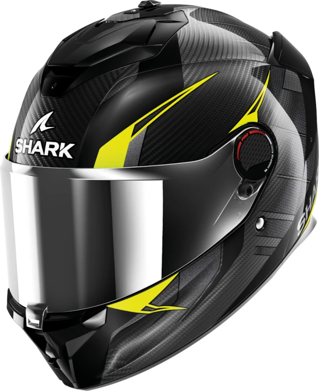 Image of Shark Spartan GT Pro Kultram Carbon Helmet, black-yellow, Size XL for Men
