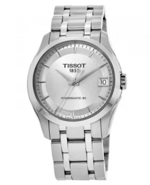 image of Tissot Couturier Automatic Silver Dial Steel Womens Watch T035.207.11.031.00 T035.207.11.031.00