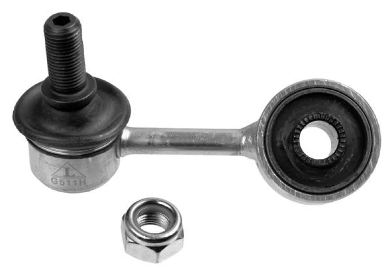 Image of LEMFORDER 35412 01 Anti-roll bar link Front Axle Left Link Stabiliser (3229)