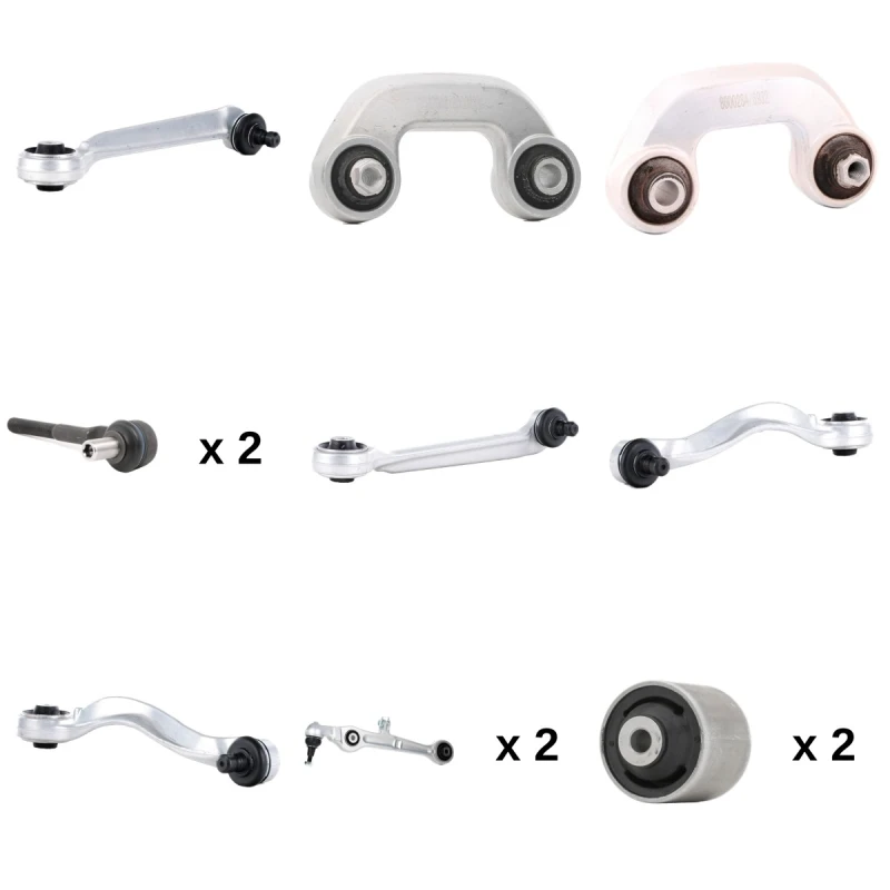 Image of RIDEX 772S1336 Control arm repair kit Front Axle, Control Arm Suspension Kit (772)
