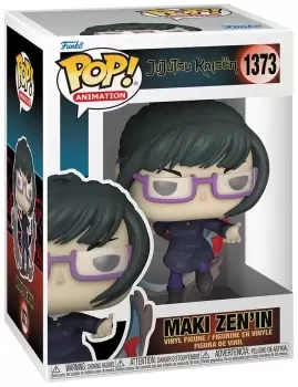 image of Jujutsu Kaisen Maki Zenin vinyl figurine no. 1373 Funko Pop! multicolour