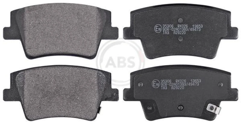 Image of A.B.S. Brake pad set A.B.S. 35306