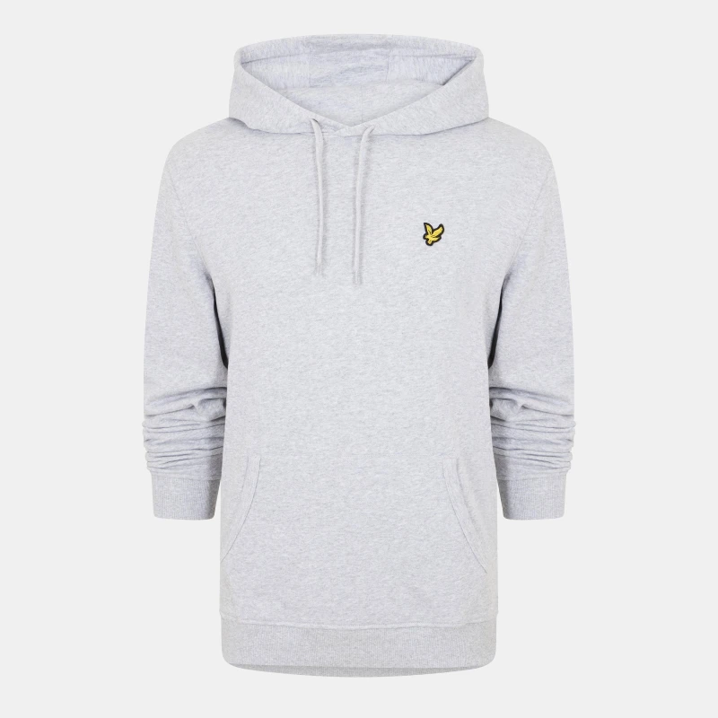 Image of Lyle and Scott Pullover Hoodie - Grey Grey S