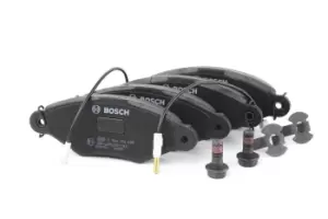 Image of Bosch Brake pad set 0 986 424 455 Brake pads,Brake pad set, disc brake RENAULT,CITROEN,NISSAN,KANGOO (KC0/1_),KANGOO Express (FC0/1_),XSARA (N1)
