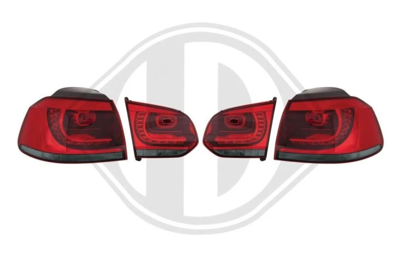 Image of DIEDERICHS 2215496 Combination Rearlight Set HD Tuning Combination Rearlight Set (3176)