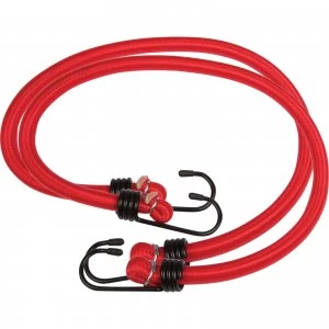 Image of BlueSpot Bungee Cords 600mm Red Pack of 6