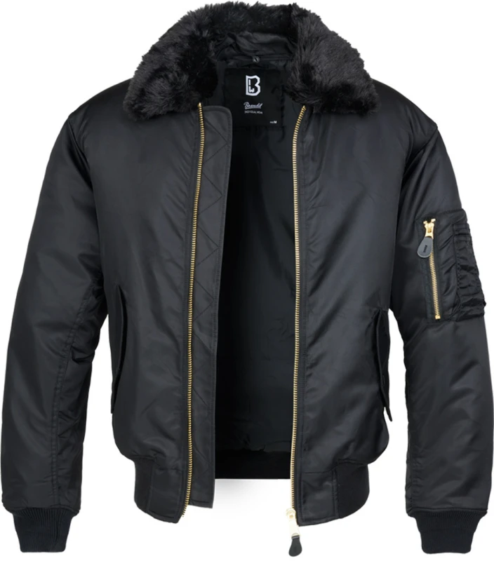 Image of Brandit MA2 Jacket, black, Size 4XL for Men