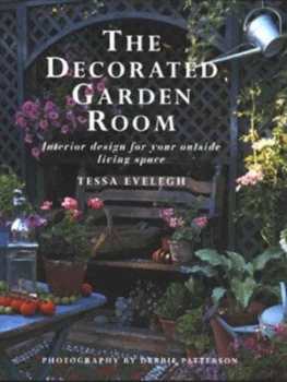Image of The Decorated Garden Room by Tessa Evelegh and Debbie Patterson Hardback