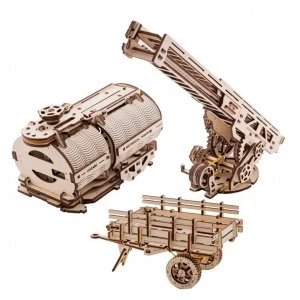 Image of Truck Additions UGears 3D Wooden Model Kit