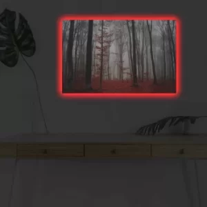 Image of 4570DHDACT-106 Multicolor Decorative LED Lighted Canvas Painting