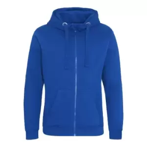 Image of AWDis Just Hoods Mens Graduate Heavyweight Full Zip Hoodie (2XL) (Royal Blue)