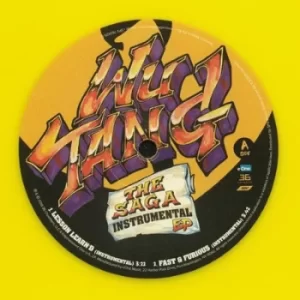Image of The Saga Instrumental by Wu-Tang Clan Vinyl Album
