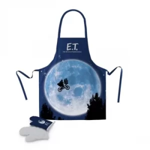 Image of E.T. the Extra-Terrestrial cooking apron with oven mitt Poster