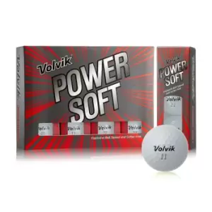 image of Volvik PowerSoft Golf Balls (dz) White