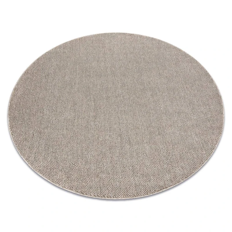 Image of RugsX Casablanca Loom Rug in Brown Size: 133cm diameter Brown Unisex 133cm diameter