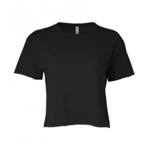Image of Next Level Womens/Ladies Festival Cali Short-Sleeved T-Shirt (L) (Black)