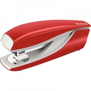 image of Leitz 5502 New NeXXt 5502-00-25 Stapler Red Stapling capacity: 30 sheets (80 g/m²)