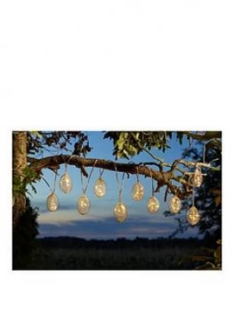 image of Smart Solar Pk 10 Grey Spiralight Solar String Lights