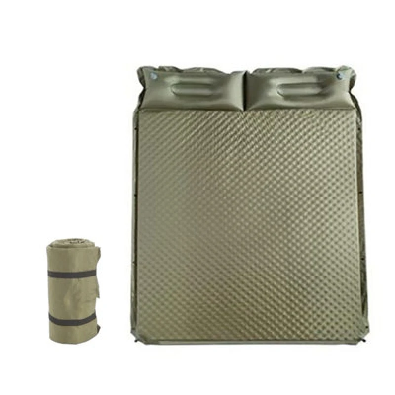Image of Alivio Waterproof Self Inflating Sleeping Mat 1.5" Memory Foam Camping Pad For Hiking, Tent, Travel (Double)