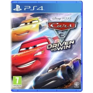 image of Cars 3 Driven to Win PS4 Game