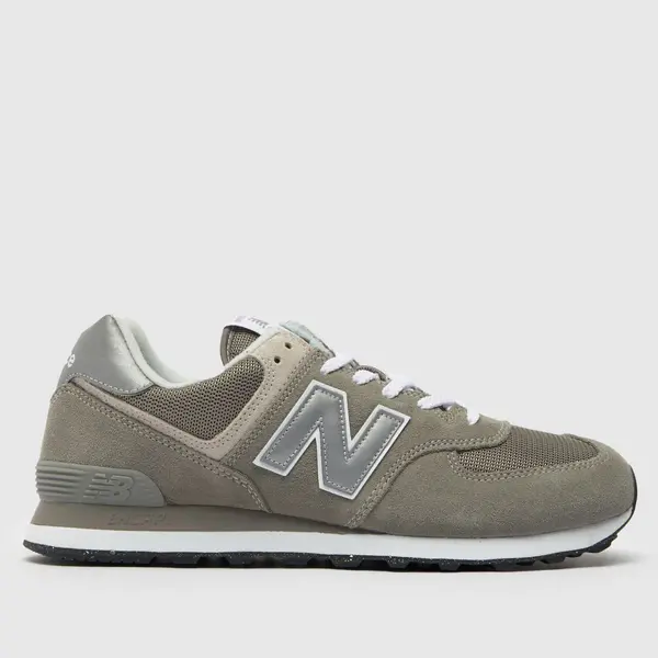 Image of New Balance 574 trainers in grey Grey UK 8 (EU 42)