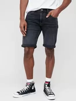 Image of Tommy Jeans Ronnie Denim Short Bg0181, Black, Size 32, Men