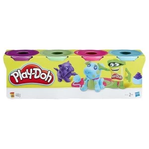 image of Play Doh - Classic Colours - Pack Of 4 Assorted Colours