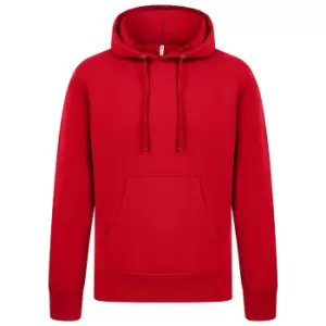 Image of Casual Classics Mens Ringspun Cotton Hoodie (L) (Red)