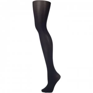 image of Falke Pure matt 50 denier semi opaque tights - Navy