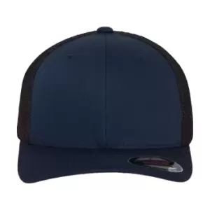 Image of Flexfit Mesh Trucker Cap (S-M) (Dark Grey)